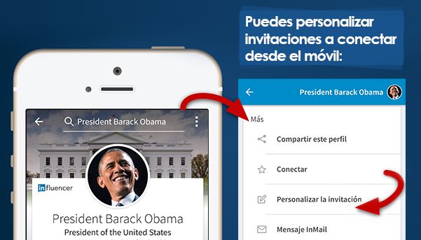 como hacer invitaciones a conectar en Linkedin desde el movil